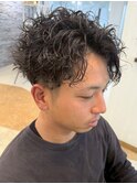 宇都宮メンズカットメンズパーマ波巻きスパイラルパーマツイスパ