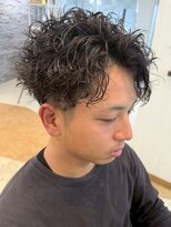 ガーデン 小山店(garden)&nbsp;宇都宮メンズカットメンズパーマ波巻きスパイラルパーマツイスパ