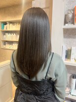キャアリー(Caary) 福山美容室Caaryオリーブベージュ髪質改善ローレイヤー艶髪
