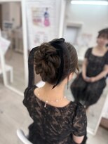 ホワイト(White)&nbsp;ふわふわお団子スタイル