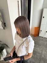 ユッカ 梅田(YUCCA)&nbsp;【 YUCCA 】大人可愛い20代/ハイトーンボブ/ホワイトベージュ