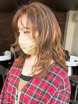 ファム 札幌大通(fam)&nbsp;大人可愛いデザインカラーとトリートメントの艶髪ケア◎秋カラー