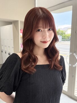 ルトワフクロマチ(Lutowa Fukuromachi) 暖色ブラウン×レイヤーカット×薄め前髪/袋町/本通