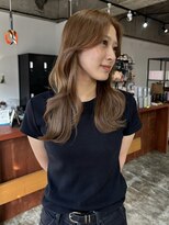 ニードジェリコ(NEED JERICHO)&nbsp;ブリーチ無しWカラーで明るめベージュ