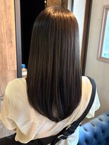 ナフィ バイ エイム 町田店(Nafie by eim) 暗髪でも軽やか♪毛先まで整う美シルエットセミロング/髪質改善