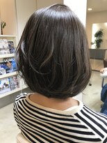 ヘアアンドメイクフリッシュ(HAIR&MAKE FRISCH) 7トーングレージュボブ