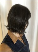 【EIGHT溝の口】デザインカラー_切りっぱなしボブ