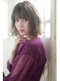 【Defi 京橋】透明感アッシュ×ニュアンスボブ