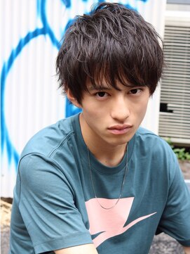 ネイビー(NAVY) 【ミスター東大】プリンスショートマッシュ