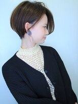 ラウンジ モリオ イケブクロ(Lounge MORIO Ikebukuro) 【morio池袋】大人かわいい可愛い前下がり透け感ショート♪