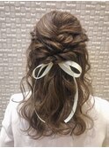 【新宿 Olives by neolive】ハーフアップ