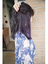 サロンドミルク 原宿(salon de MiLK)&nbsp;ラベンダーアッシュベース＆アクセントカラーバイオレット