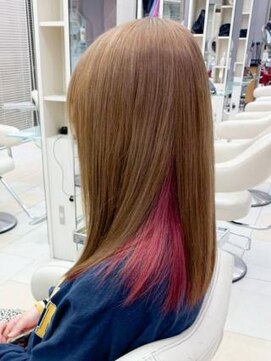 ミーティア バイ クアトロ(Meteor By QUATRO) ミルクティーベージュ×ピンクインナー