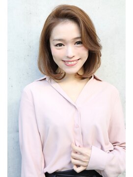 クロスオーバー(Cross Over) 40代のミディアムストレート