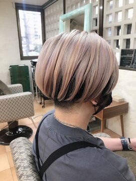 ヘアー デザイナーズ クルー ドルフィン(HAIR DESIGNERS CREW dolphin) ダブルカラー