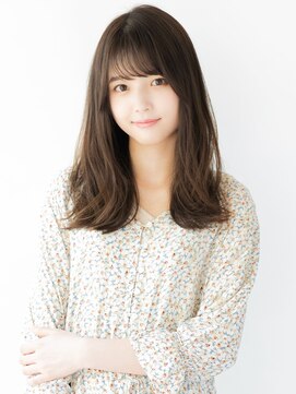 リアン(lien) デザインカラーシルキーベージュ白髪ぼかしハイライト☆自由が丘