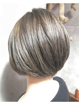 ジュジュル 稲毛本店(jujur) 透明感カラー/ボブ/カーキグレージュ/大人かわいい【稲毛】