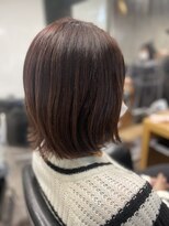 シェル 吉祥寺(shell)&nbsp;ピンクベース外ハネボブスタイル