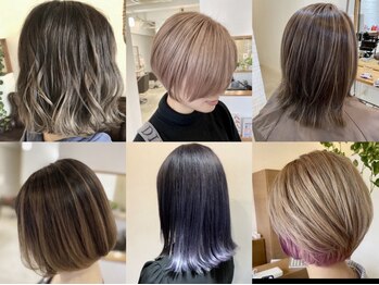 ヘアークリエイト アクロ(Hair Create Acro)の写真/[本郷駅徒歩１分]ACRO大人気のデザインカラー!お客様のなりたいに合わせたカラーの提案&ハイライトが好評♪