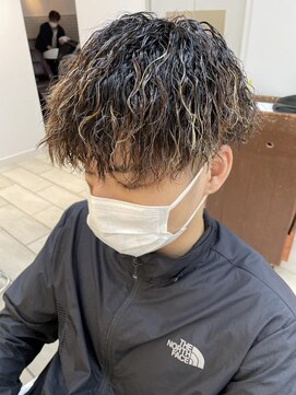 テトラ バイ ネオリーブ 横浜西口店(tetra by neolive) 横浜★ツイストパーマハードマッシュ