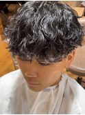 オシャレ男子の定番!波巻きスパイラルパーマ