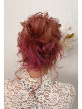 ヘアアートヒサ(HAIR ART hisa) 「RYOKO」 お呼ばれヘア  ガーリーポニー