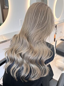 ダブルカラー/レイヤーカット/韓国風/ハイトーンカラー