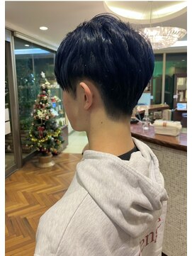 ピュア ポイント 和光店(PURE POINT) ブルーブラック／ダブルカラー／ブルー系カラー