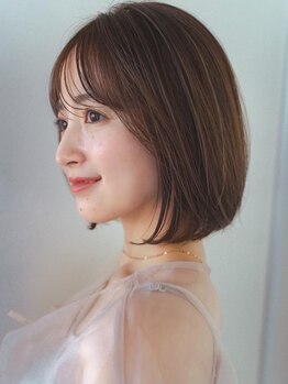 ガーデン 銀座(GARDEN)の写真/自然な仕上がりの白髪染めが人気！ダメージを最小限に大人女性の理想スタイルを叶えます♪