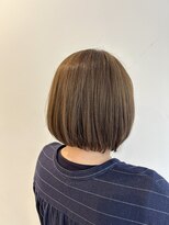 スタジオ アルファプラス 日暮里店(studio α+)&nbsp;ステップボーンカットカットボブショートハイライト白髪ぼかし