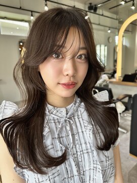 サロンドミルク 新百合ヶ丘店(salon de MiLK) ミルクティーベージュグレージュダブルカラーブリーチカラー