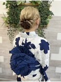 浴衣着付けとヘアアレンジ【ヘアアレンジ/立川/浴衣/立川/立川】