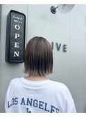 切りっぱなしボブ