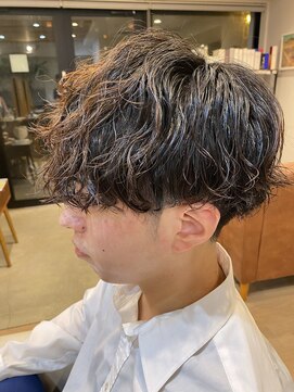 イコール(EquAll) 【マッシュパーマ】細かめウェーブ