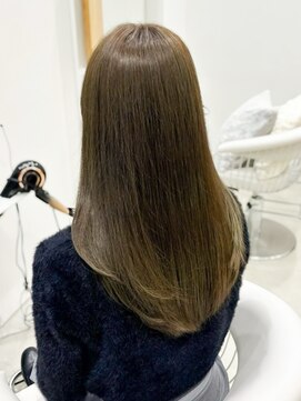 ノエシキカ(noe sikika) くびれヘア/アプリコットオレンジ/ハイライトカラー/栄S12