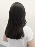 くすみグレージュ/透明感カラー/暗めカラー