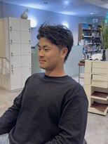 ルィーズ(Lui:z) 横浜DeNAベイスターズ　高見澤郁魅選手　cut&perm