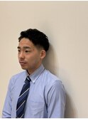 〈清潔感と男らしさ〉ベリーショート*フェード