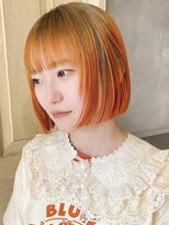 ボコカ(bococa) 【macana】デザインカラー オレンジ 暖色 ケアブリーチ