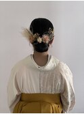 卒業式ヘアセット