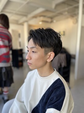 メンズカット バイ ソイクフ(メンズカット by SOY-KUFU) 20代30代40代◎スーツ短髪ツーブロック刈り上げショートヘア