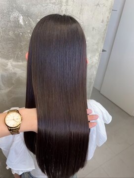 キング 枚方店(K!ng) 縮毛矯正髪質改善ハイライトレイヤーカット枚方美容室エクステ