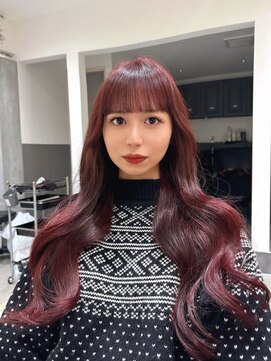 ロンドネートゥル 新潟(Lond naitre) ロングレイヤー　艶暖色