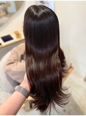 艶髪ショコラブラウン/髪質改善ケアカラー