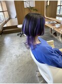 クラゲヘア×インナーライラック