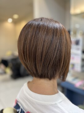 ヘアープレイスクリアライン 栄町店(hair place CLEAR LINE) 【ナチュラルボブ】髪質改善/トステア/シルク架橋/メテオ