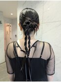 ヘアセット.カチモリヘア.韓国アレンジ＊名駅