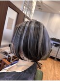 ハイライトカラー/ボブ/20代/30代/40代/アンブレラカラー