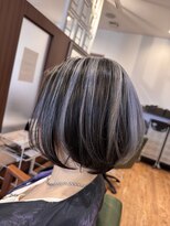 ヘアーズ マーブル(hairs MARBLE)&nbsp;ハイライトカラー/ボブ/20代/30代/40代/アンブレラカラー