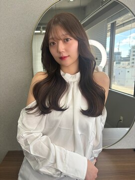 ボタン ハカタ(VOTAN hakata) 韓国ヘア/レイヤーカット/グレージュカラー/ブリーチなしカラー
